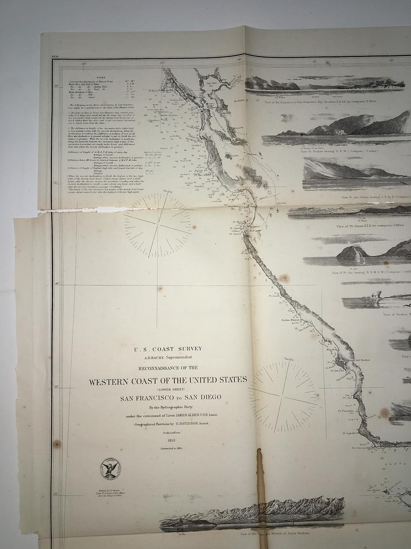Reconnaissance of the Western Coast of the United States from San Francisco to San Diego - 2