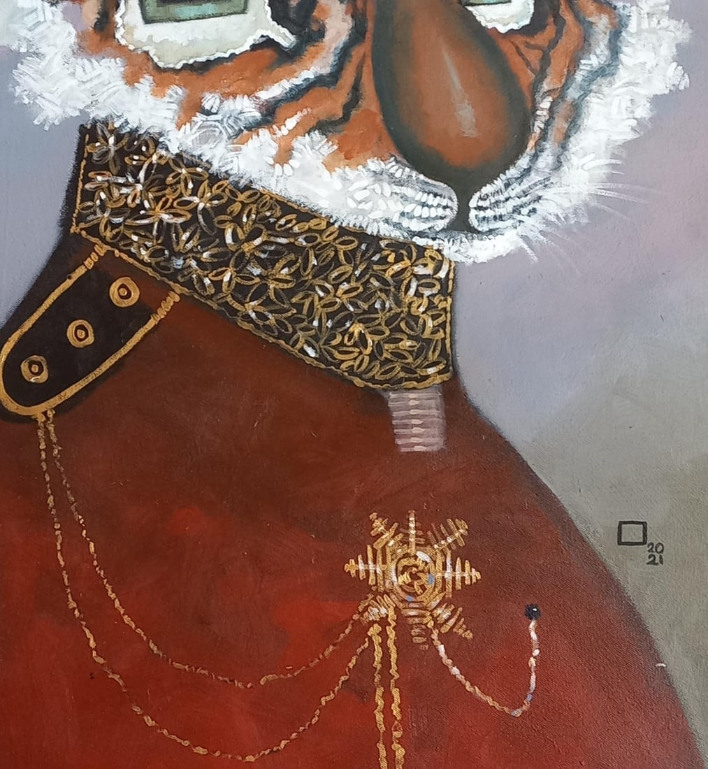 Prince Obasi, Untitled (Royal Officer 2), 2021 - 3