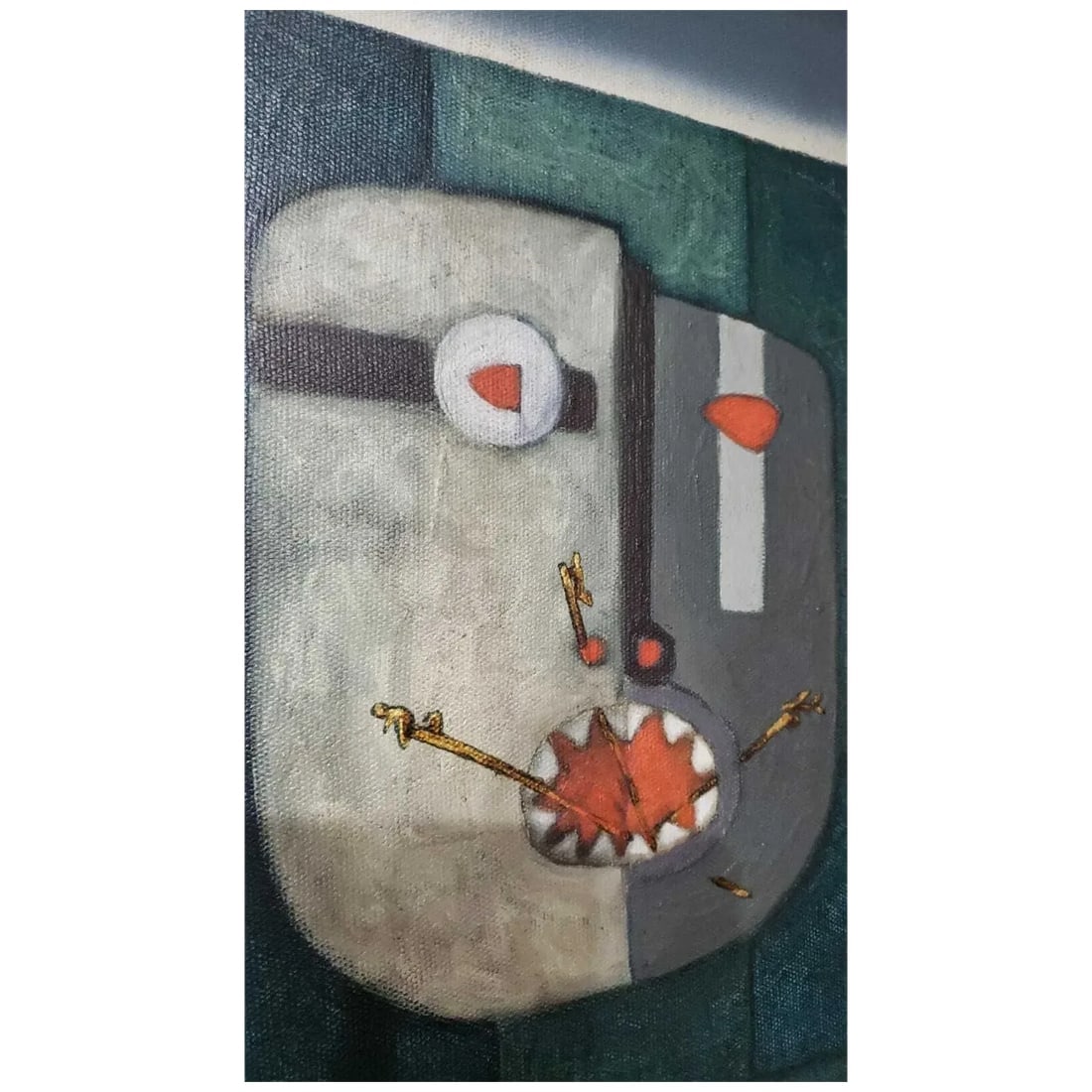 Eduardo Arroyo (1937–2018) – Original Oil on Canvas / Spanish Master / Signed / Framed - 4
