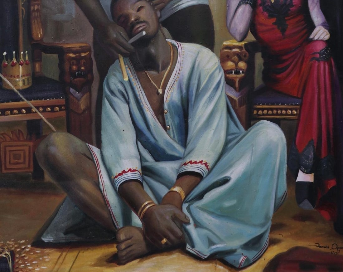 James Ogamba Tochukwu, King Be Shaved, 2023 - 3