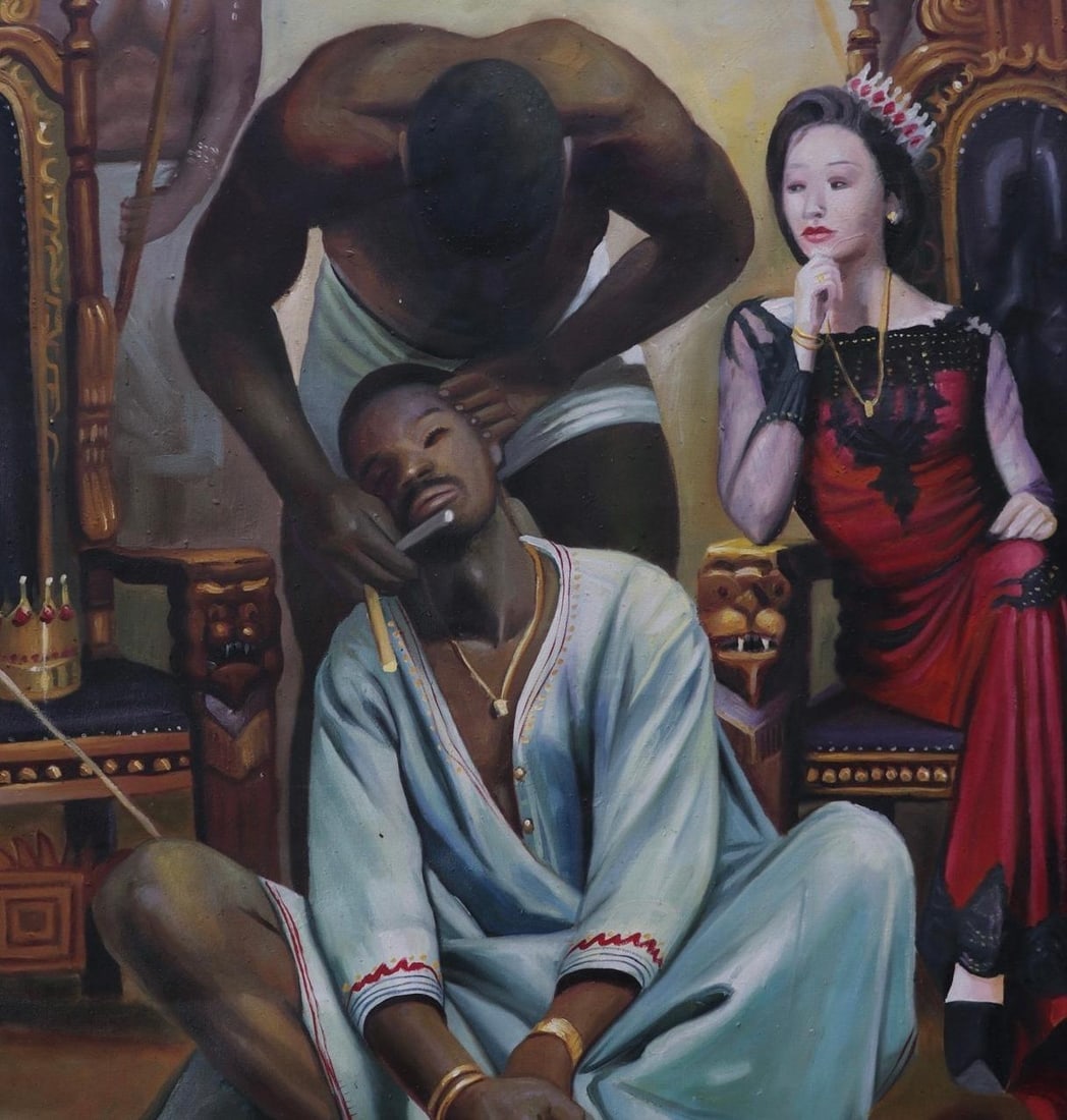 James Ogamba Tochukwu, King Be Shaved, 2023 - 4