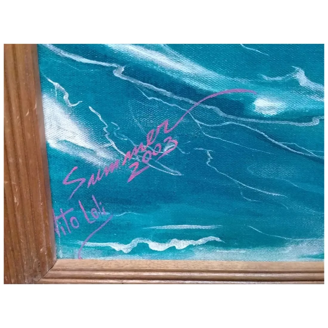Vito Loli — “Surfboard Hawaiian” (2003) — Contemporary Peruvian Art — - 3