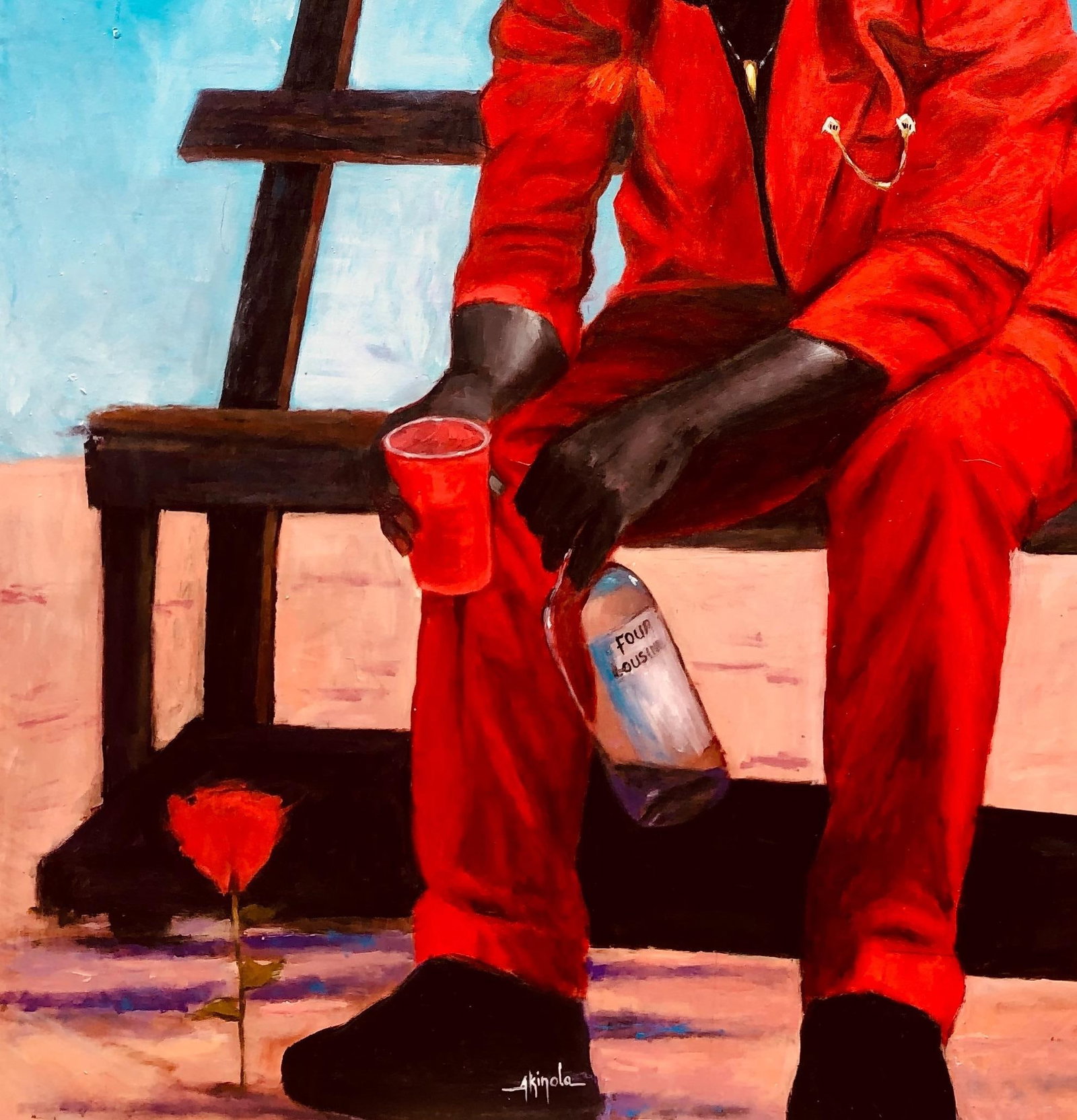 Akinboye Akinola Peter, Alone Not Alone, 2023 - 2