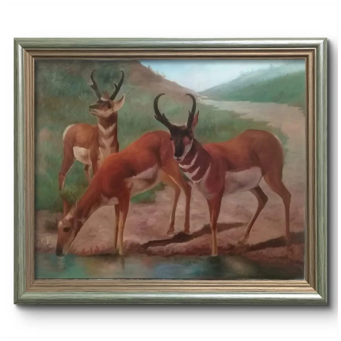 1982 Signed E. Diez Gallo – Framed, Realism – Original Work – Latin American Art - 2