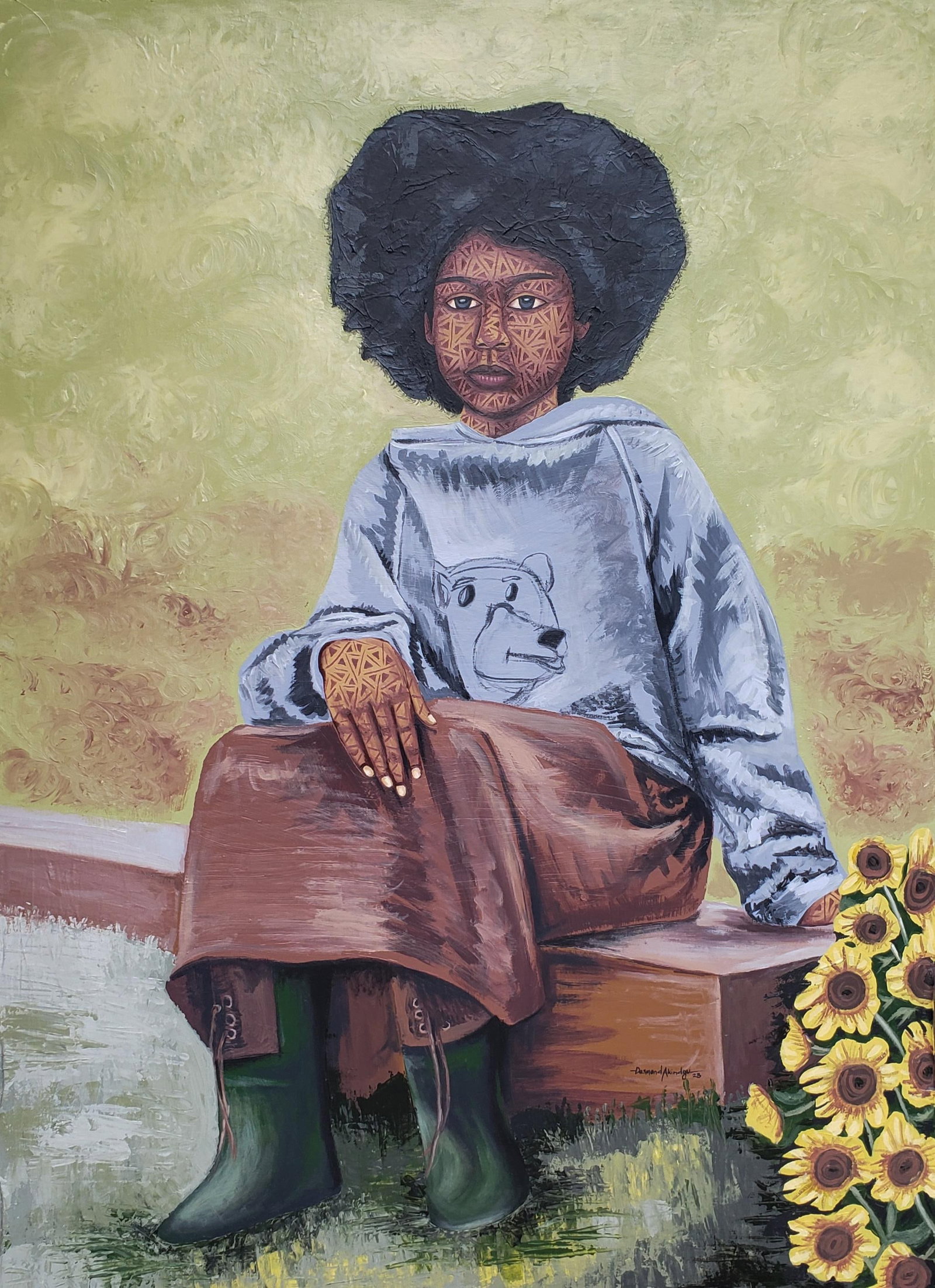 Desmond Akindoju, Meadow Journey, 2023 - 5
