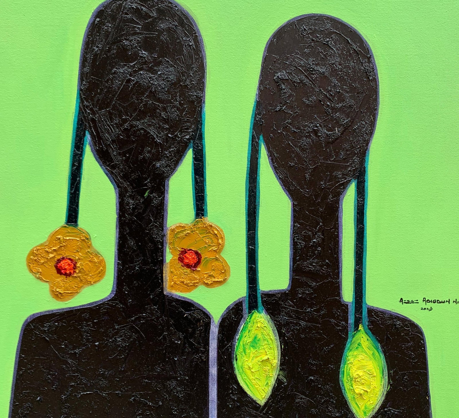 Abiodun Nafiu Azeez, Black is Beautiful, 2023 - 4
