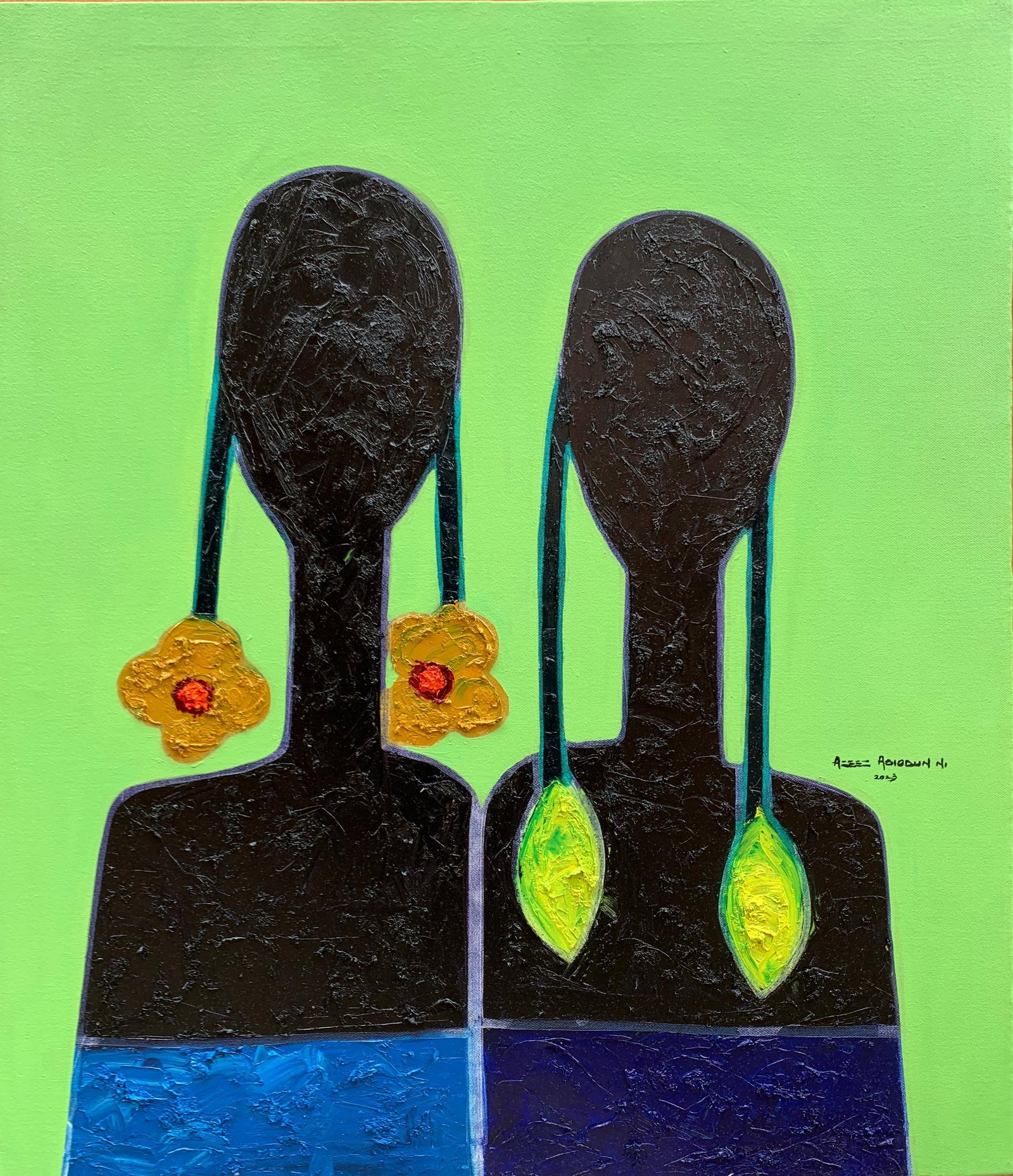 Abiodun Nafiu Azeez, Black is Beautiful, 2023 - 5