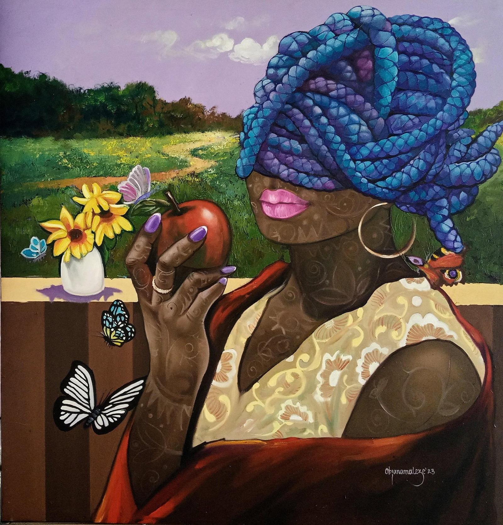 Obiora Anamaleze, What If, 2023 - 5