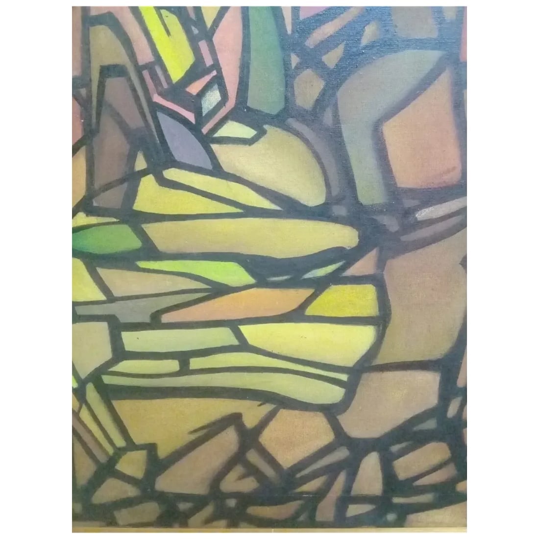 APU‑RIMAK — Figuras (1970s). Original Oil on Canvas, Signed. Masterful - 3