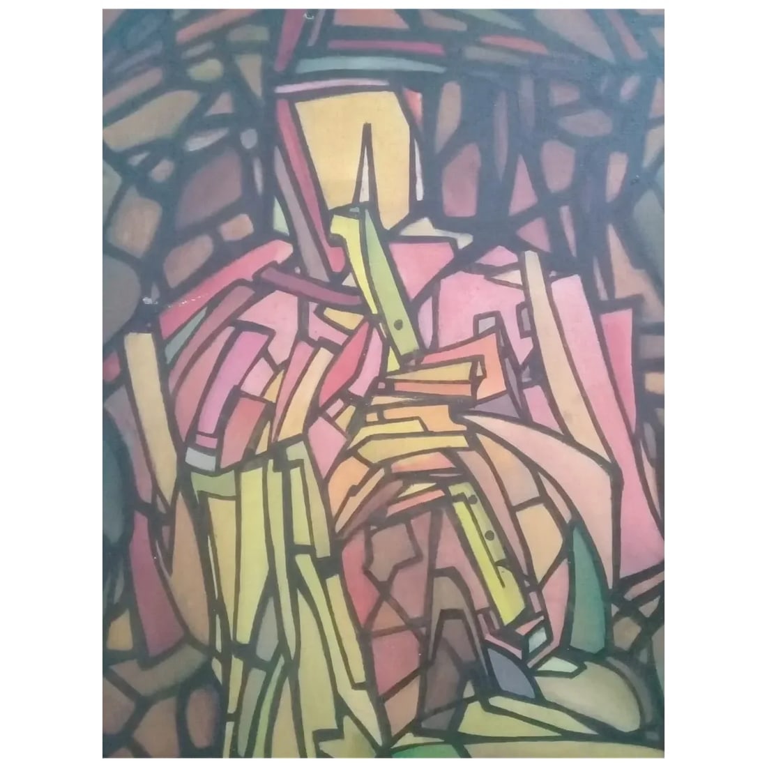 APU‑RIMAK — Figuras (1970s). Original Oil on Canvas, Signed. Masterful - 4