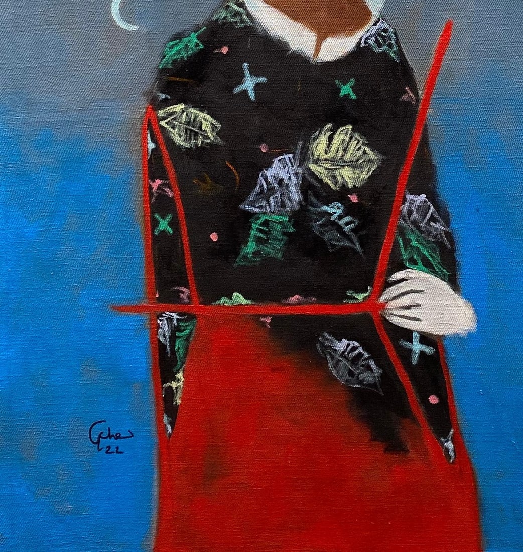 Wisdom Uche, Red Cross Belt, 2022 - 2