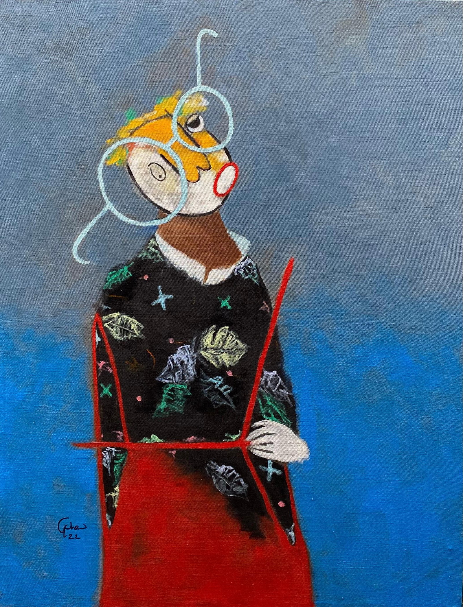 Wisdom Uche, Red Cross Belt, 2022 - 5