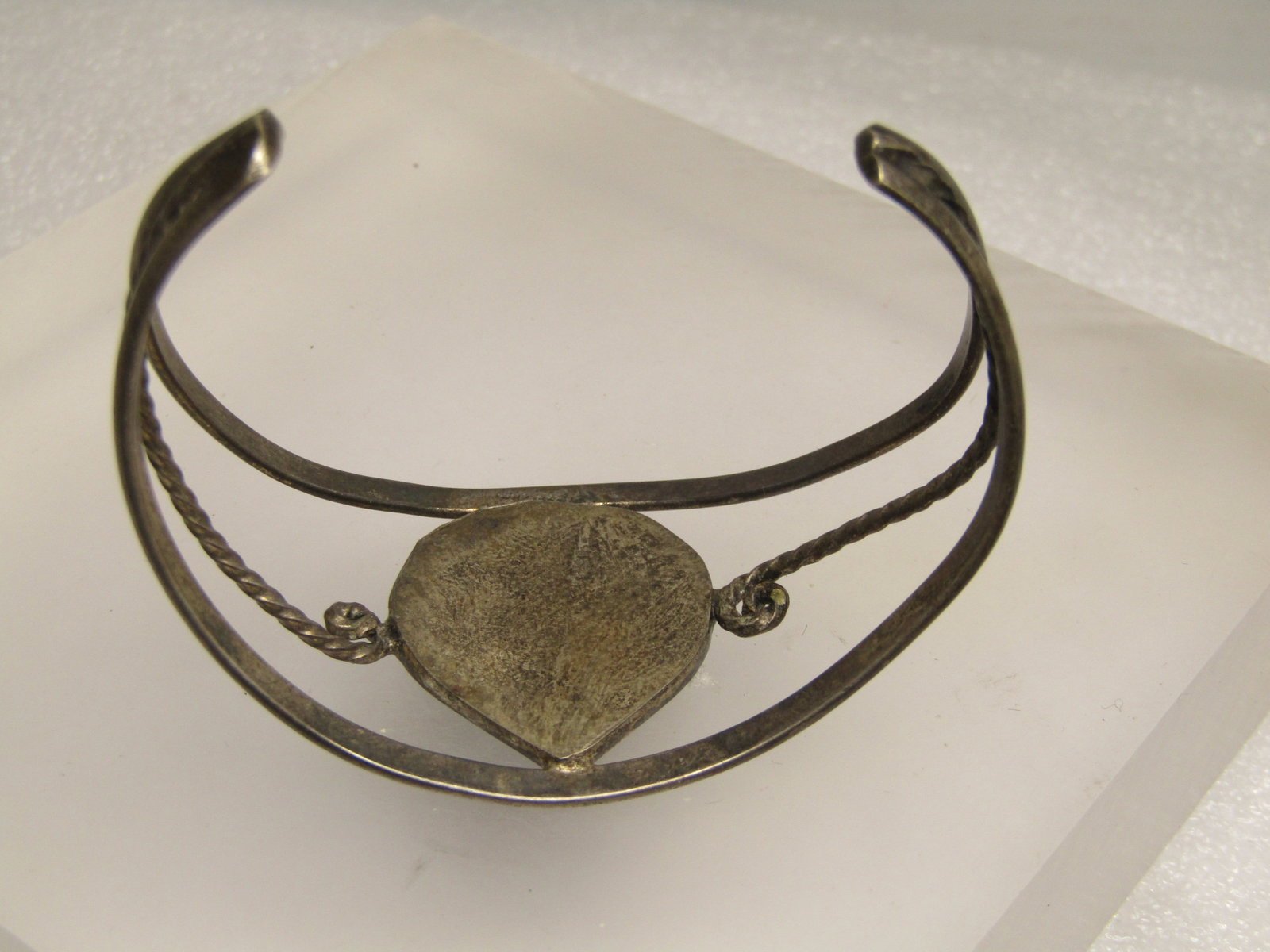 Vintage Inlaid Abalone, MOP Southwestern Bracelet, 5.75", 1960's-1970's - 4