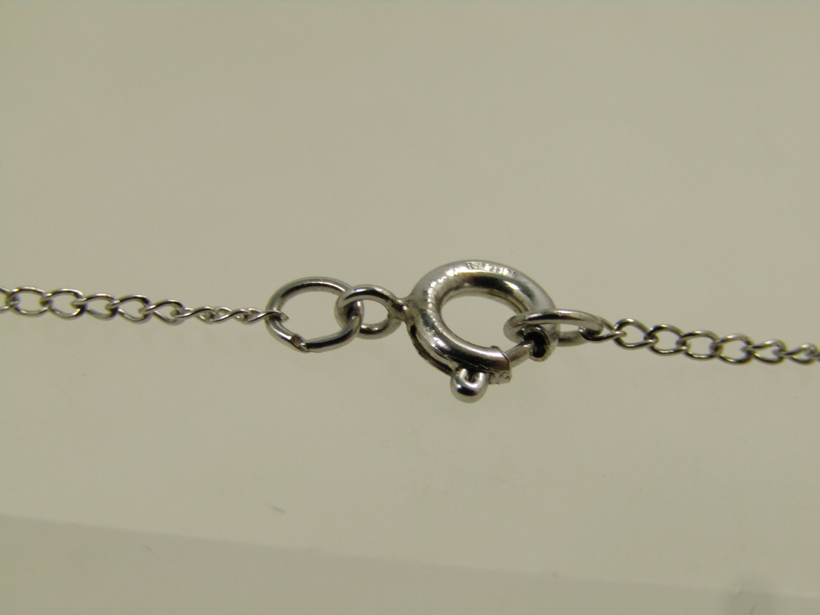 Vintage Sterling Italian Horn Necklace, 18", Unisex. 1980's-1990's - 7