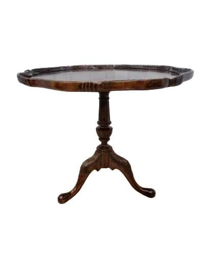 Vintage Georgian Style Pie Crust Table by Maitland-Smith - 5