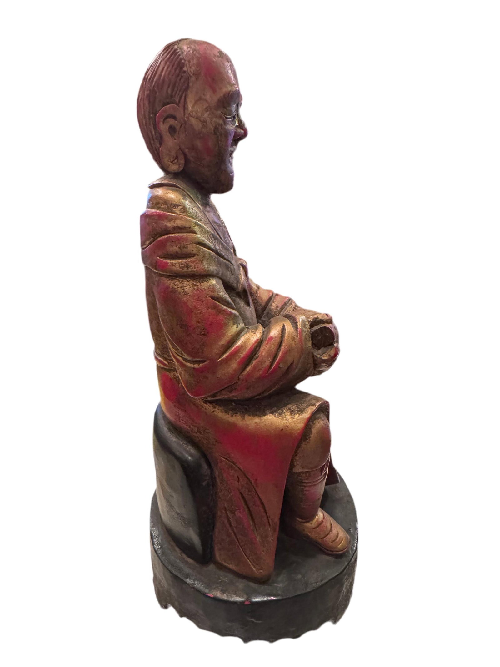 Antique Chinese Carved Sculpture - 4