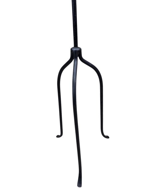 Vintage Black Iron Nail-Top Candle Stands – Set of 3 - 6