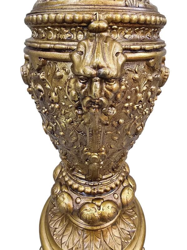 Antique Rococo Revival Style Pedestal Stand - 6