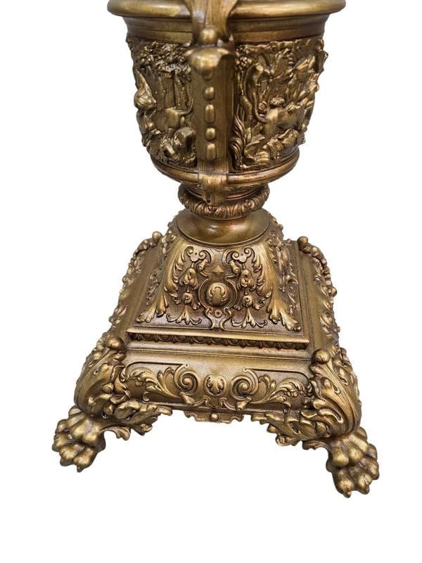 Antique Rococo Revival Style Pedestal Stand - 7