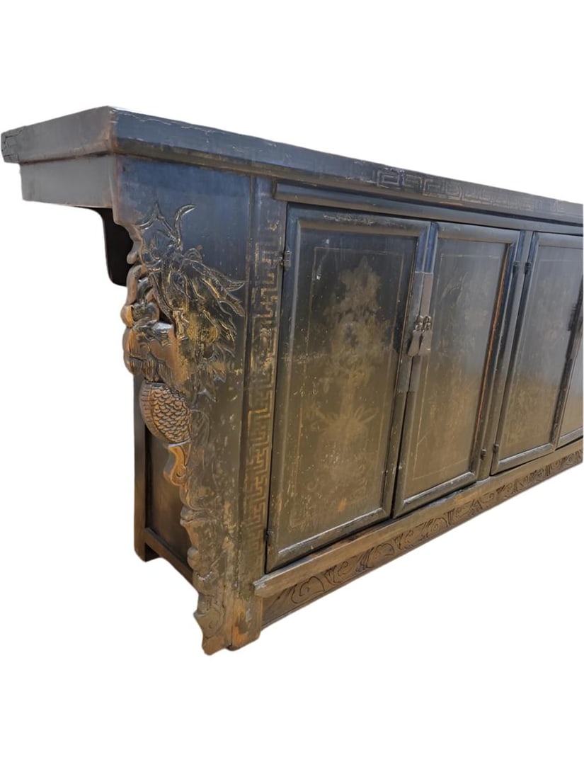 Antique Shanxi Province Elm Sideboard - 3