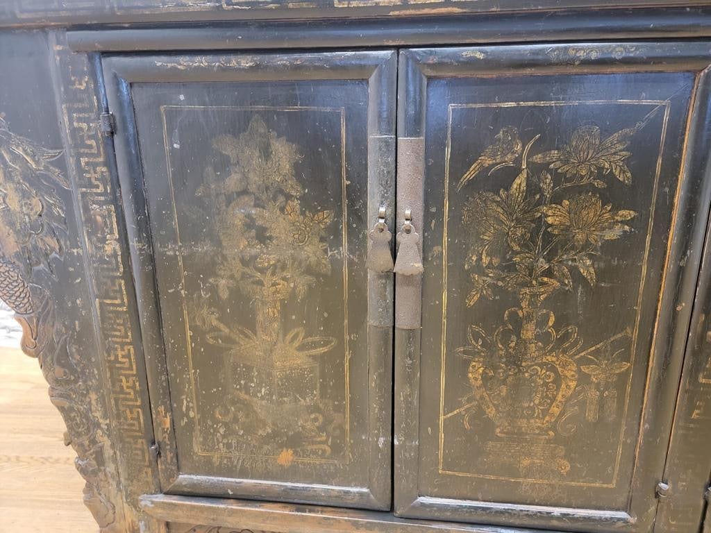 Antique Shanxi Province Elm Sideboard - 4