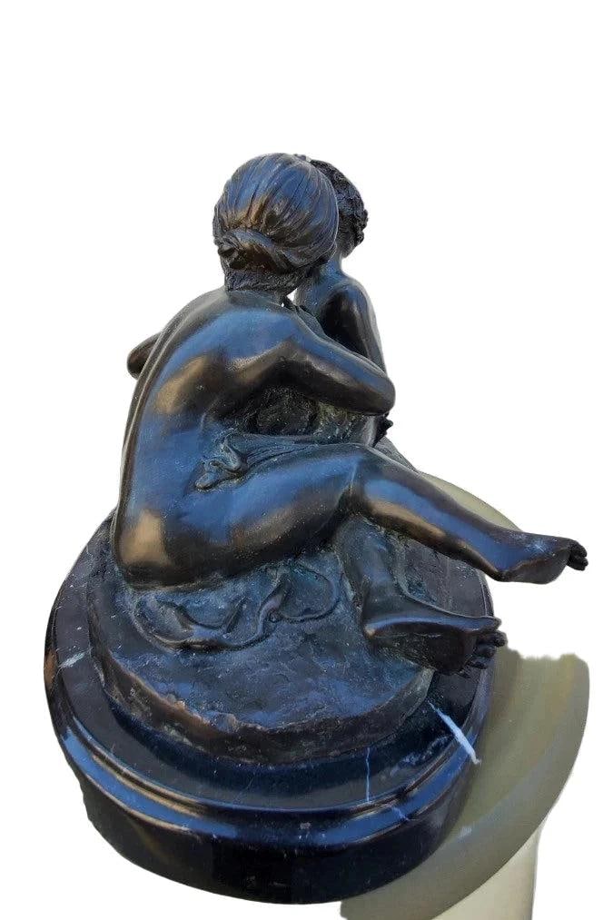 Antique Bronze Putti Sculpture Styled after Albert-Ernest Carrier-Belleuse - 4