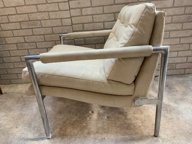 Mid Century Modern Harvey Probber Style Armchair Newly Upholstered - 3