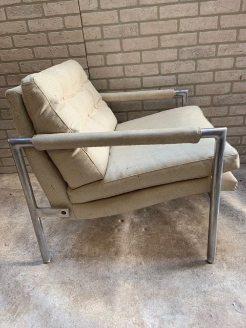 Mid Century Modern Harvey Probber Style Armchair Newly Upholstered - 4