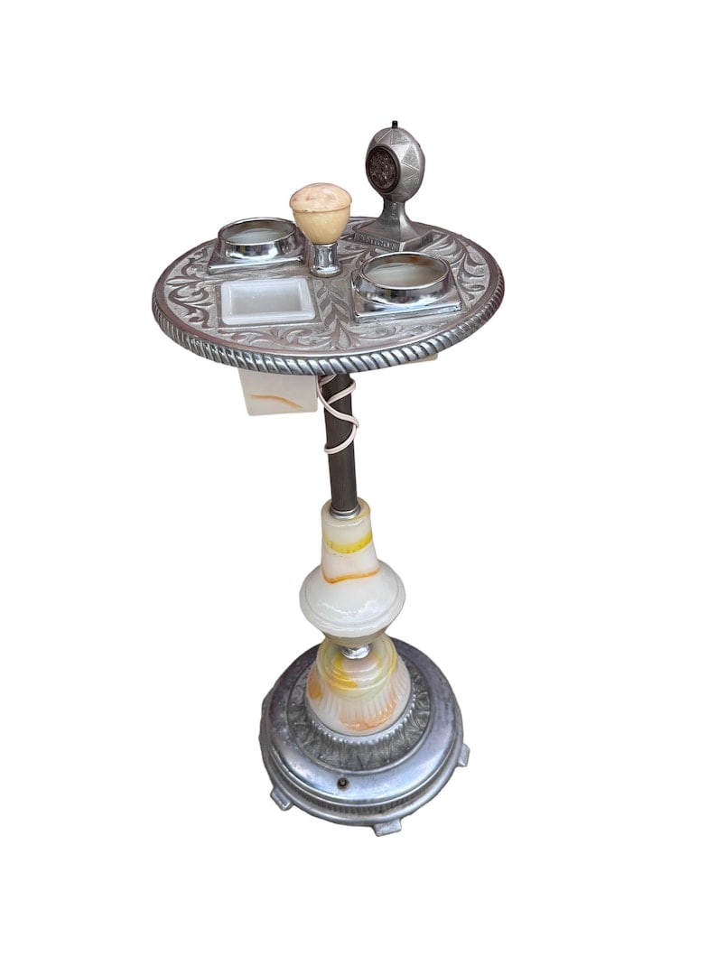 Vintage Art Deco Floor Smoking Stand Ashtray (1 of 8)