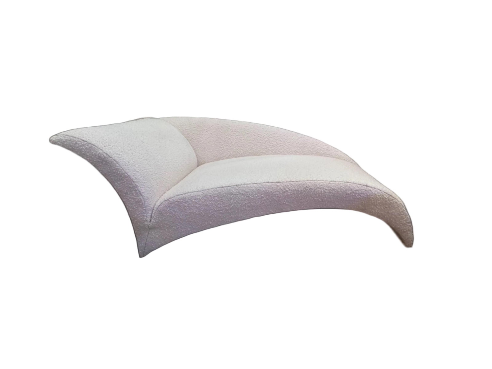 Postmodern Vladimir Kagan Marilyn Chaise Lounge Newly Reupholstered - 3