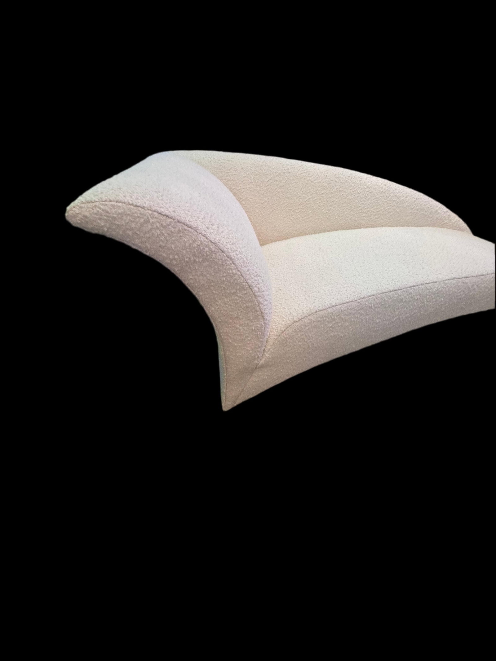 Postmodern Vladimir Kagan Marilyn Chaise Lounge Newly Reupholstered - 4