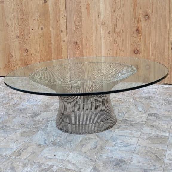 MCM Wire Base Coffee Table by Knoll - 2