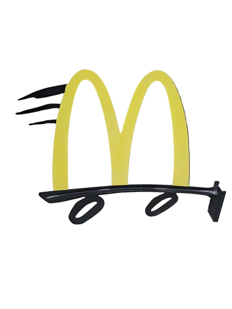 McDonald's Drive-Thru Logo Sign (1 of 4)