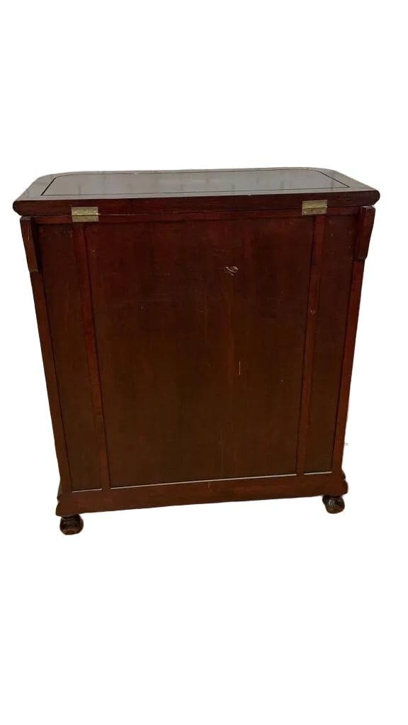 MCM Chinese Rosewood Flip Top Dry Bar Cabinet - 6