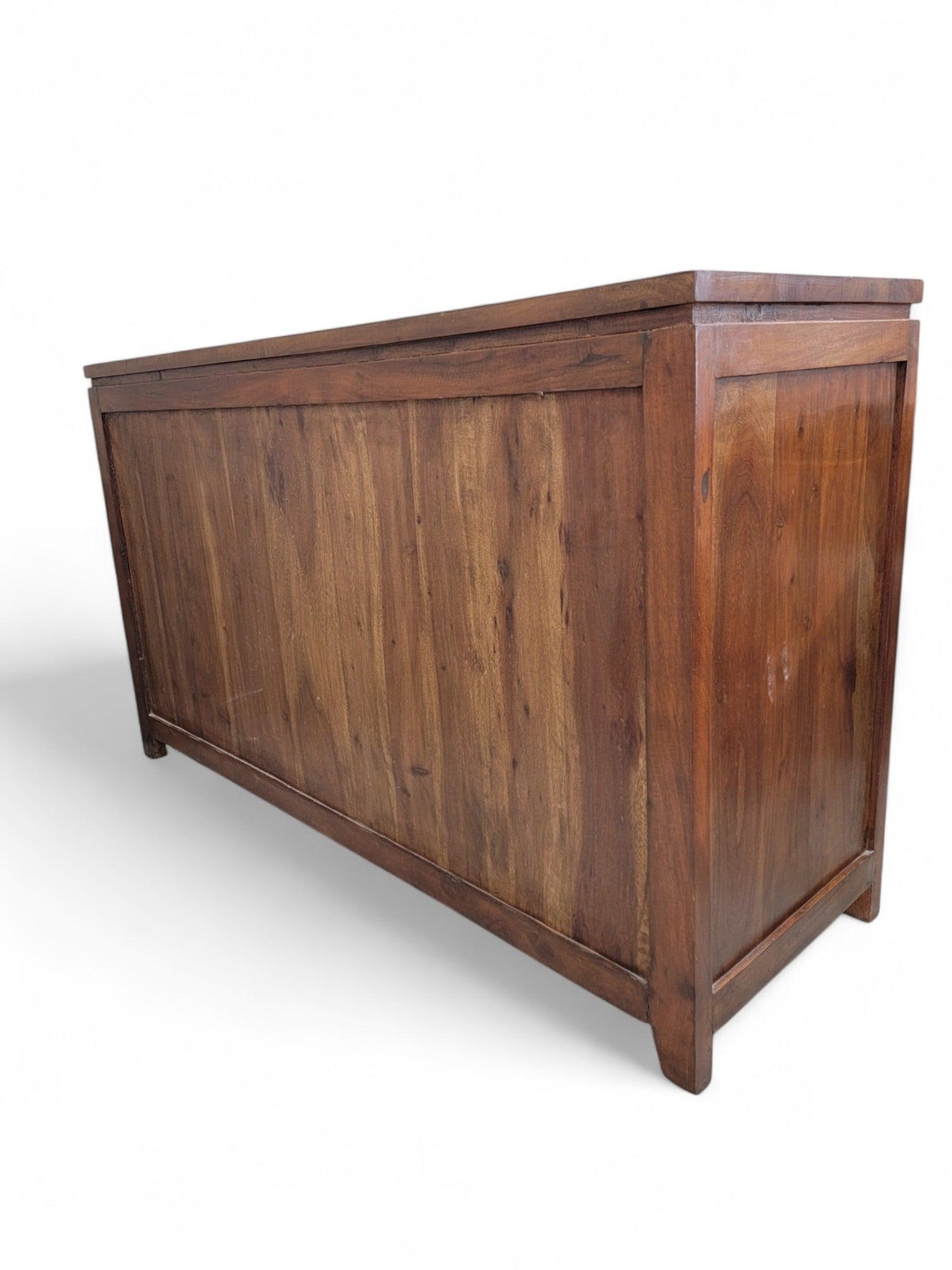 Vintage Rustic Reclaimed Barnwood Sideboard - 6