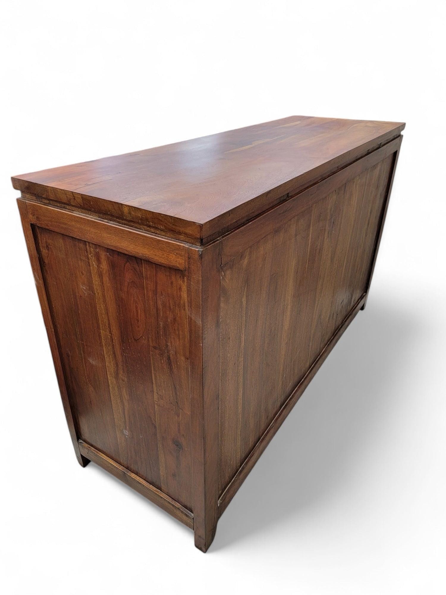 Vintage Rustic Reclaimed Barnwood Sideboard - 8