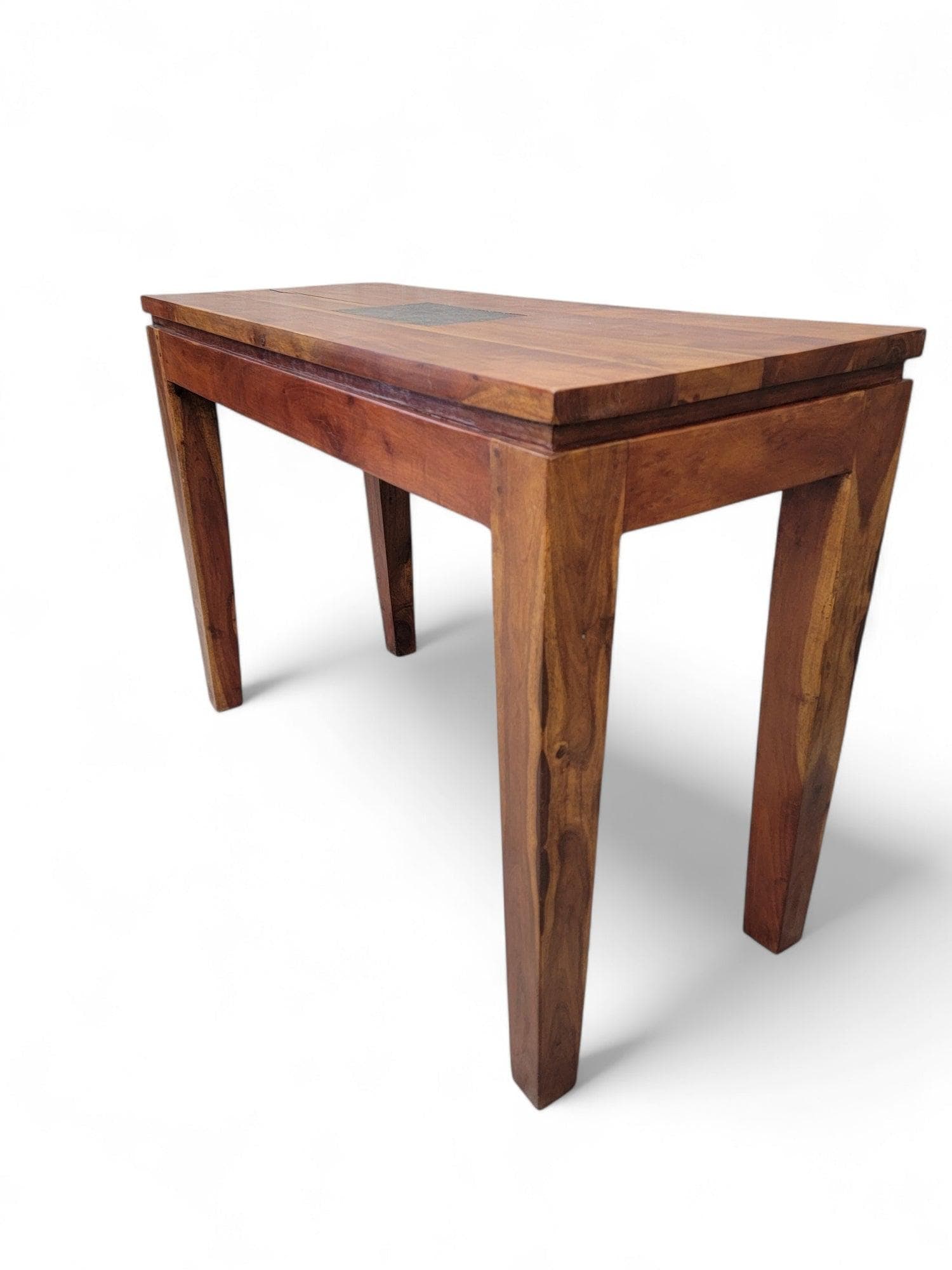 Vintage Rustic Reclaimed Barnwood Console Table - 4