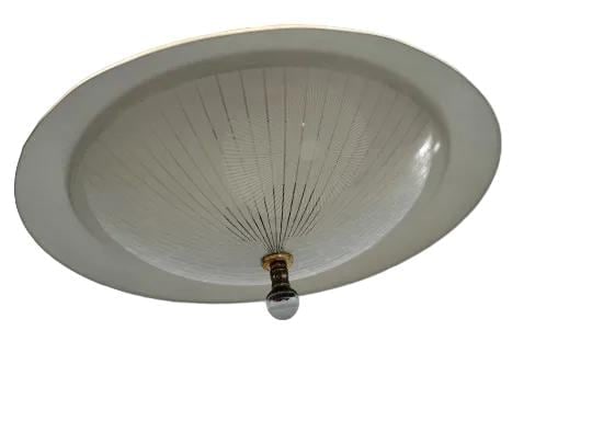 MCM Space Age Pull Down Ceiling Pendant Light - 3