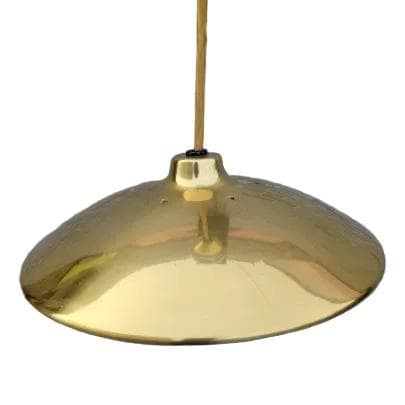 MCM Space Age Pull Down Ceiling Pendant Light - 4