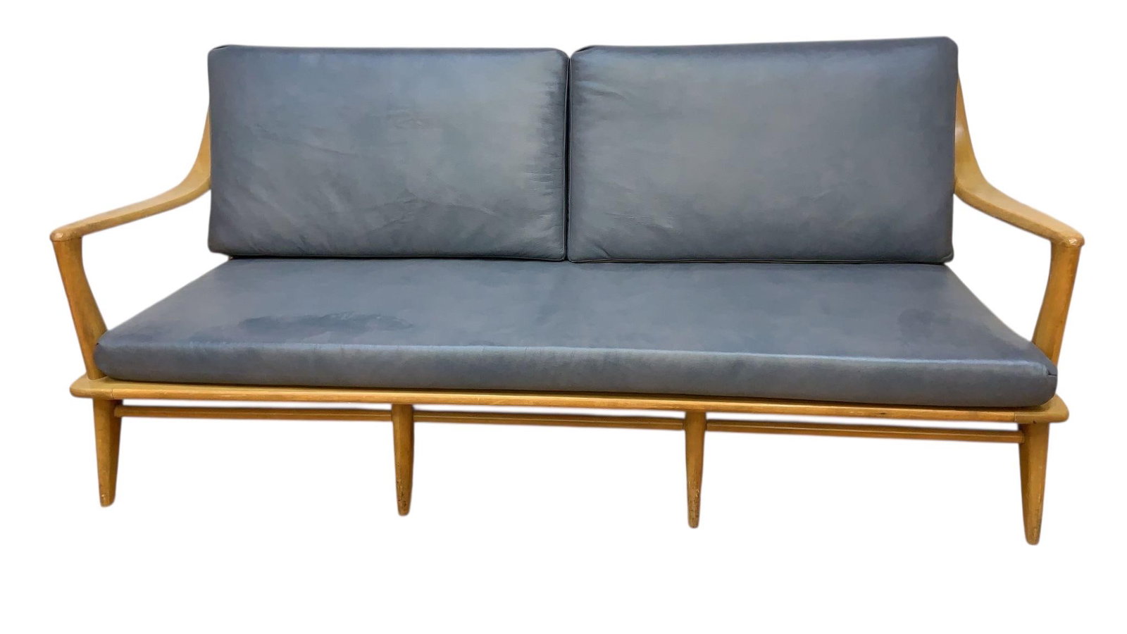 MCM Heywood Wakefield Aristocraft Sofa Newly Reupholstered - 3