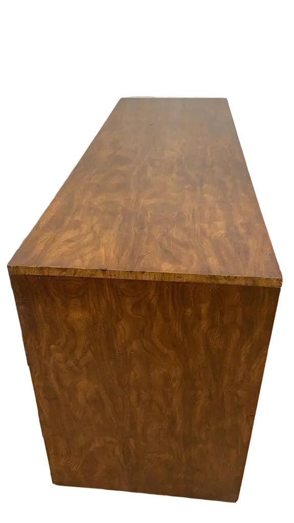 Vintage Campaign Style Dresser and Headboard by Dixie Campaigner - 5