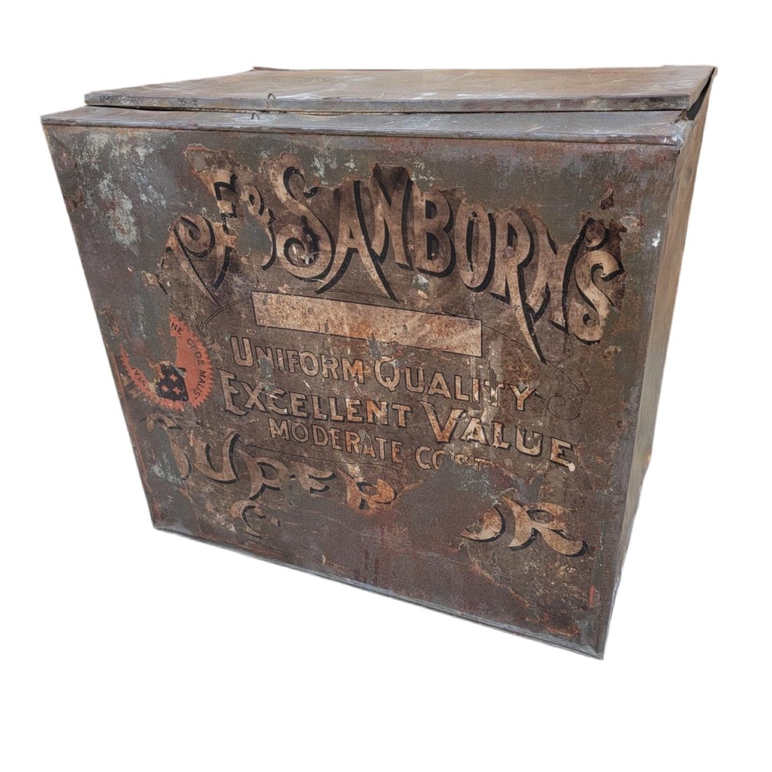 Antique Chase & Sanborn Coffee Tin - 3
