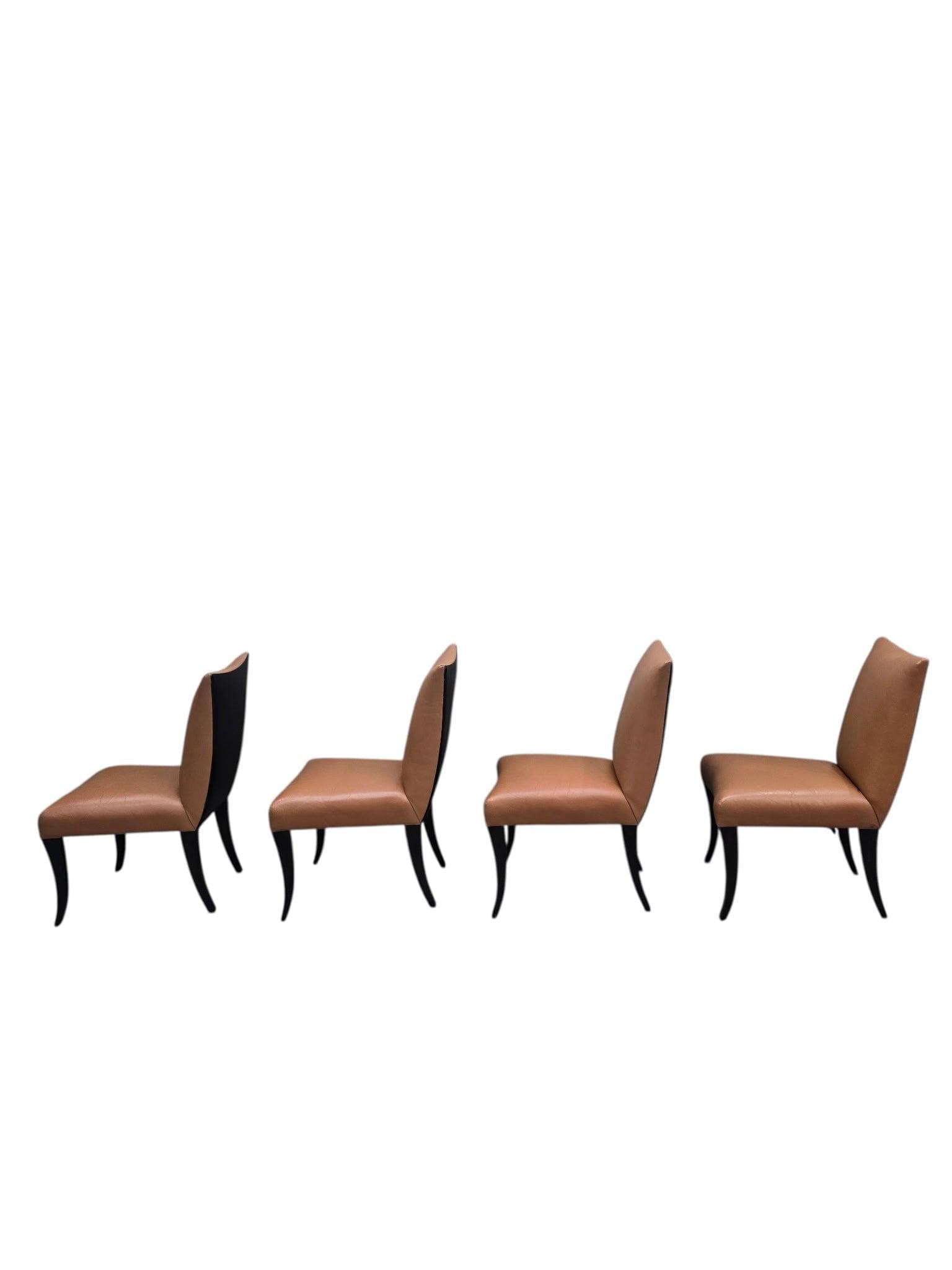Vintage Contemporary Dining Chairs by Donghia – for Reupholstery - 4 - 5