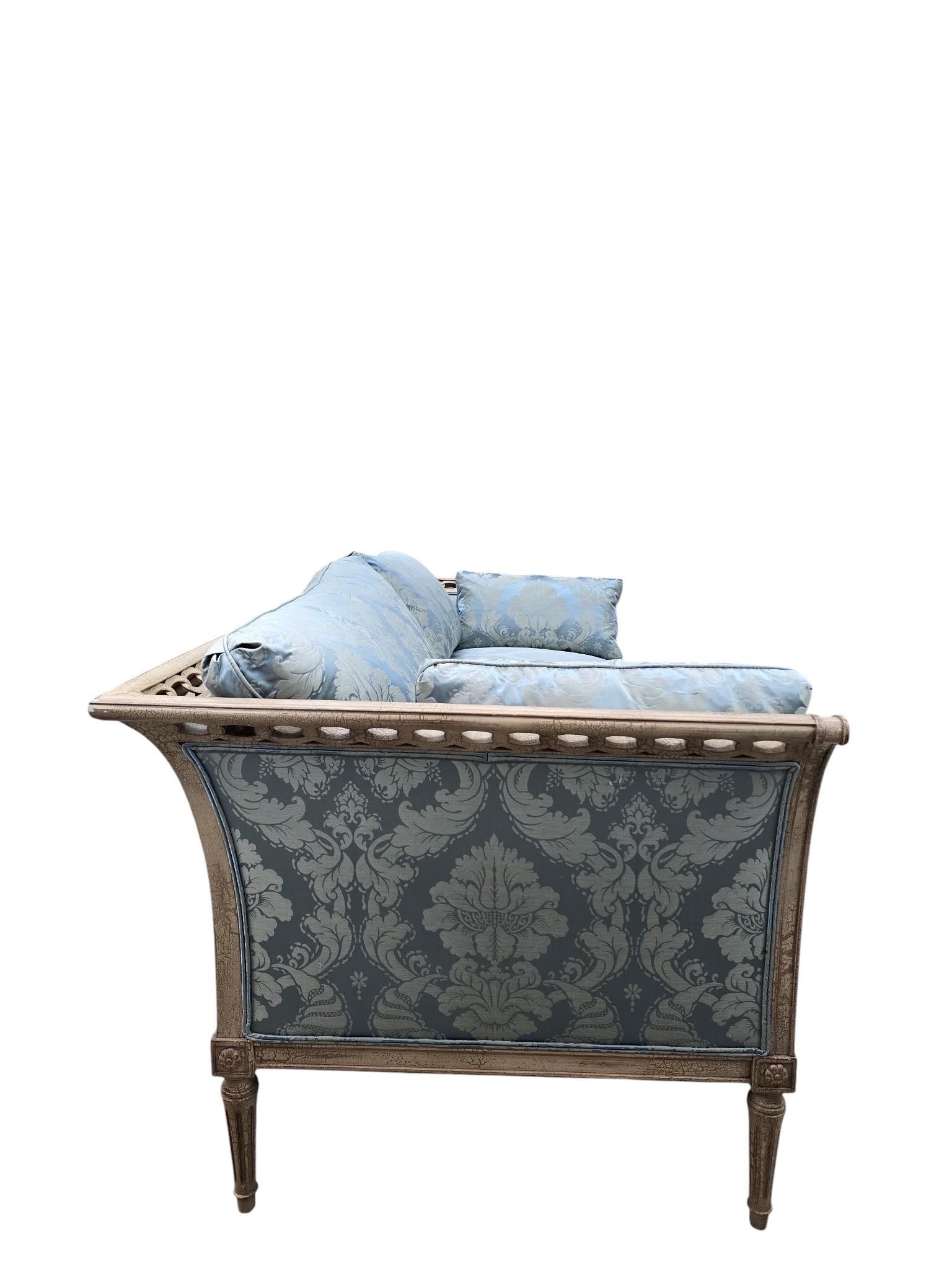 Hollywood Regency / Neoclassical Style Sofa by TRS Furniture, Inc. - 6
