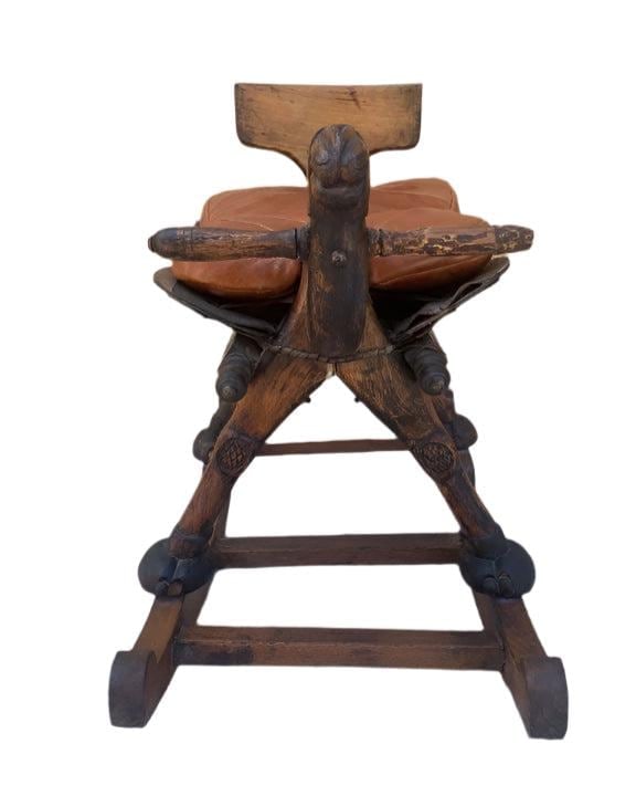 Antique Turkish Camel Rocker - 3