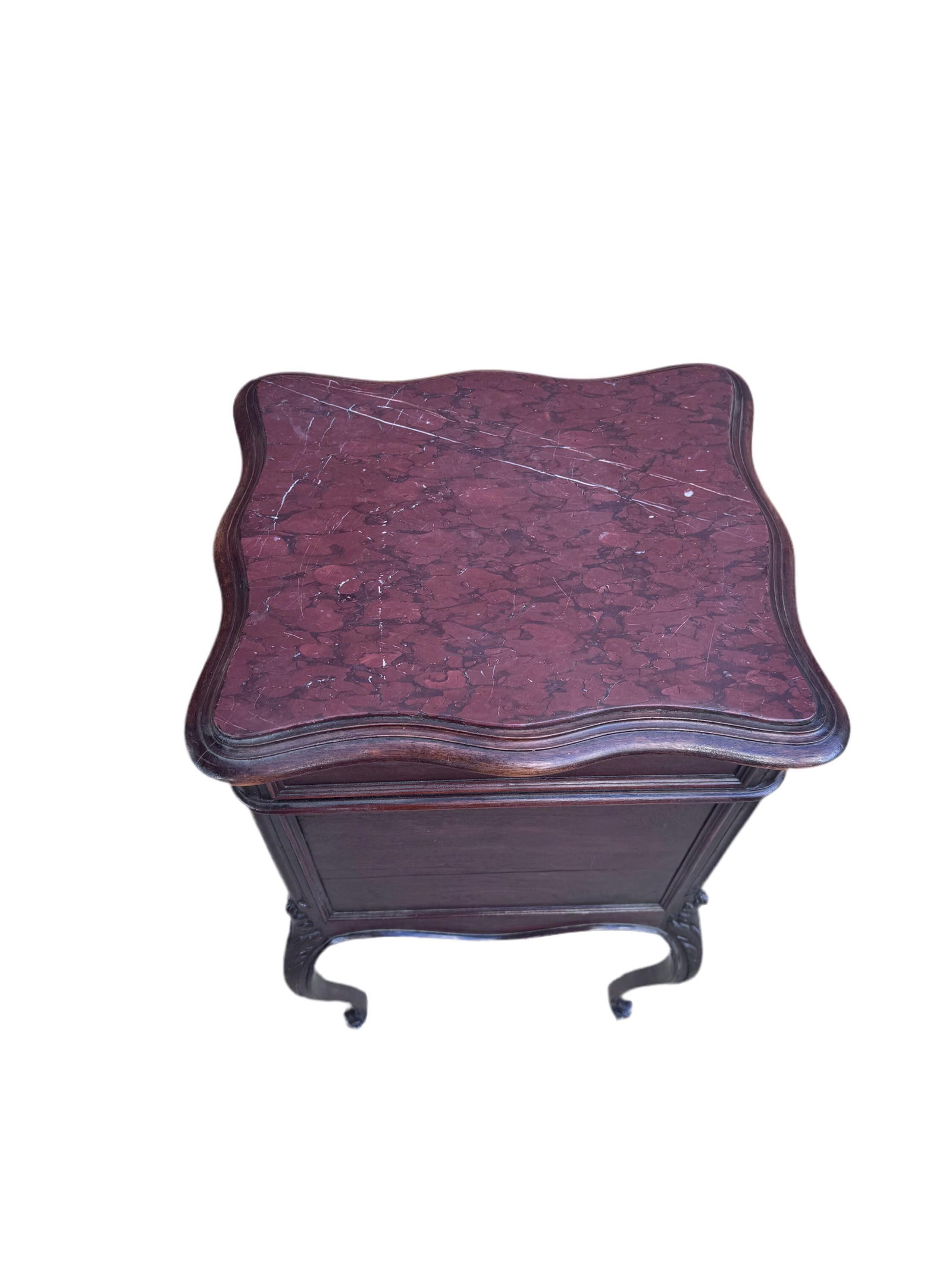 Antique French Louis XV Style Humidor Smoking Storage Table - 3