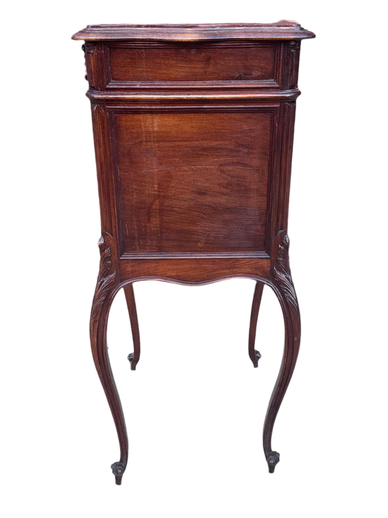 Antique French Louis XV Style Humidor Smoking Storage Table - 4