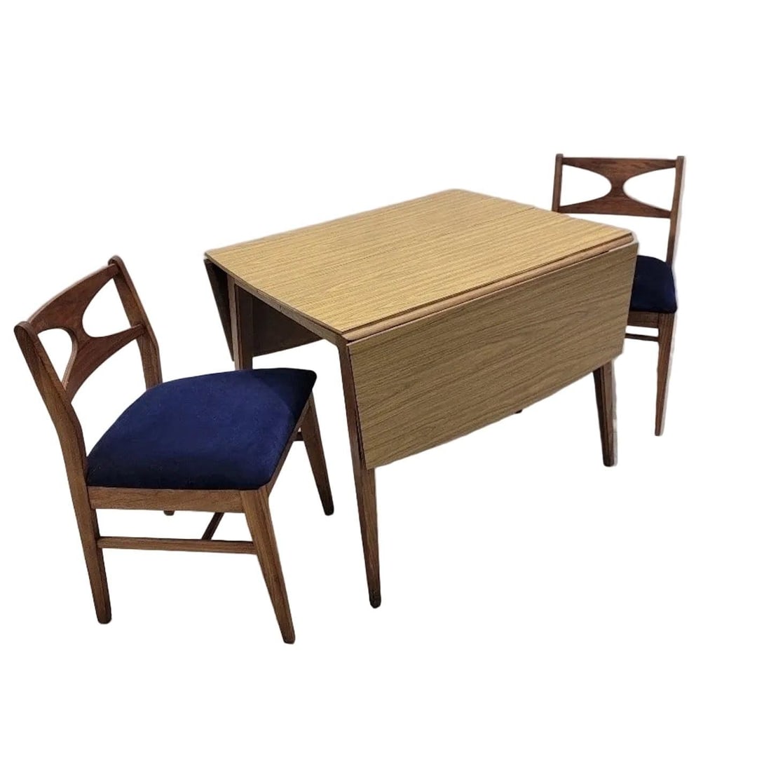MCM Drop Leaf Dining Table and 6 Chairs by Broyhill Brasilia - 3