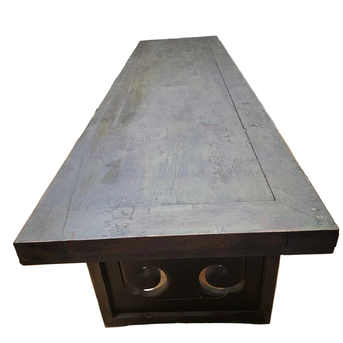 Vintage Shanxi Province Elm Calligraphy Table - 6