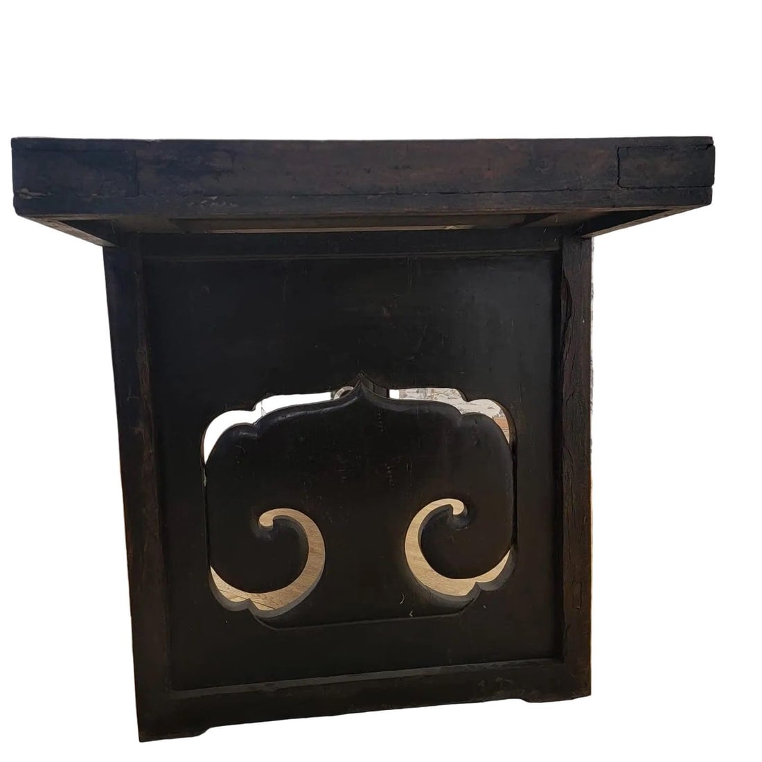 Vintage Shanxi Province Elm Calligraphy Table - 7